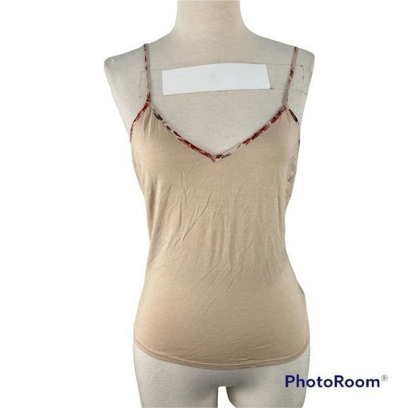 NWOT CAMI NYC Nude Spaghetti Strap Tank‎ Top (XS) - Picture 6 of 7